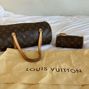 Louis Vuitton Papillon Monogram Canvas Shoulder Bag